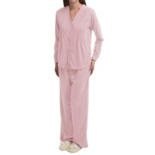 69%OFF 女性のパジャマ PaddiマーフィーSoftiesローレンパジャマ - ストレッチジャージー、ロングスリーブ（女性用） Paddi Murphy Softies Lauren Pajamas - Stretch Jersey Long Sleeve (For Women)画像